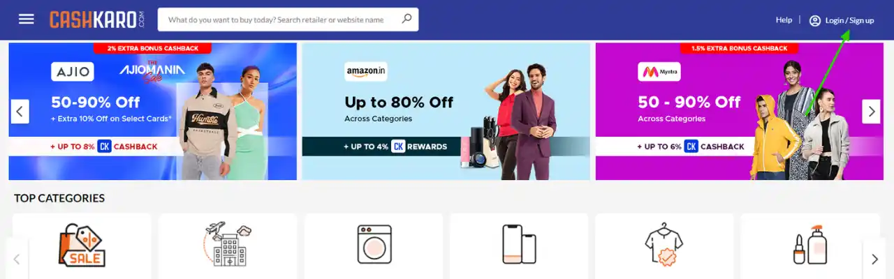 Join CashKaro Affiliate Programs