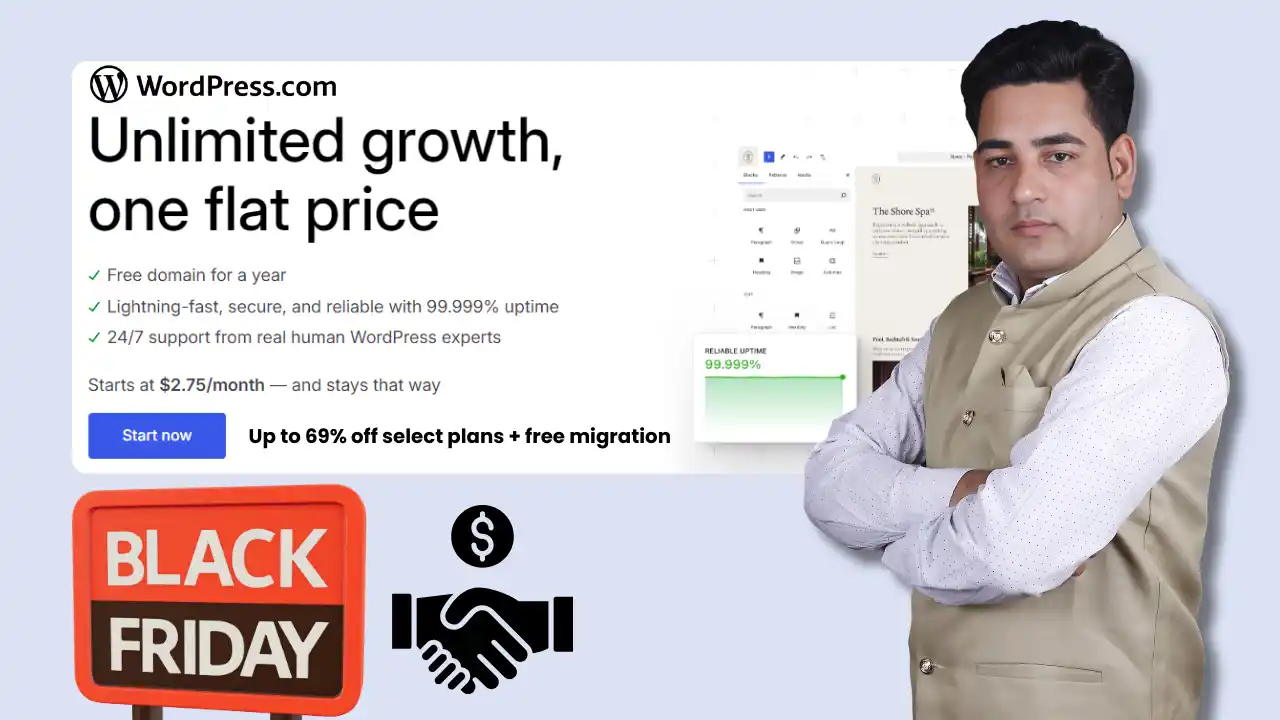 WordPress.com Black Friday Mega Deals 2025