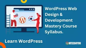 Wordpress website design syllabus