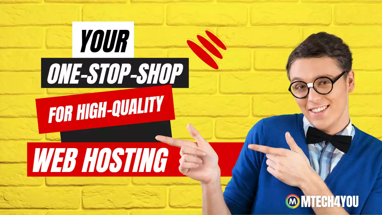 your one stop shop for high quality web hosting