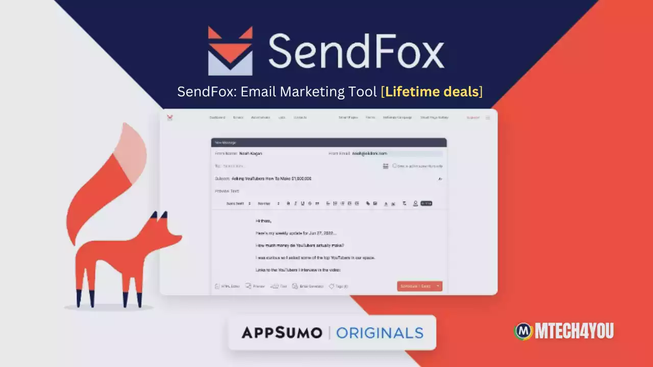 SendFox Email Marketing Tool