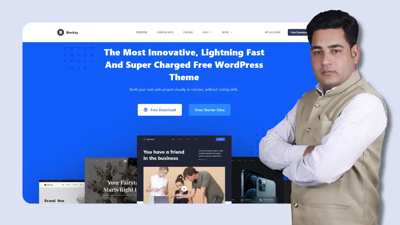 Blocksy: मॉडर्न, Fast और Featured Pack वर्डप्रेस थीम