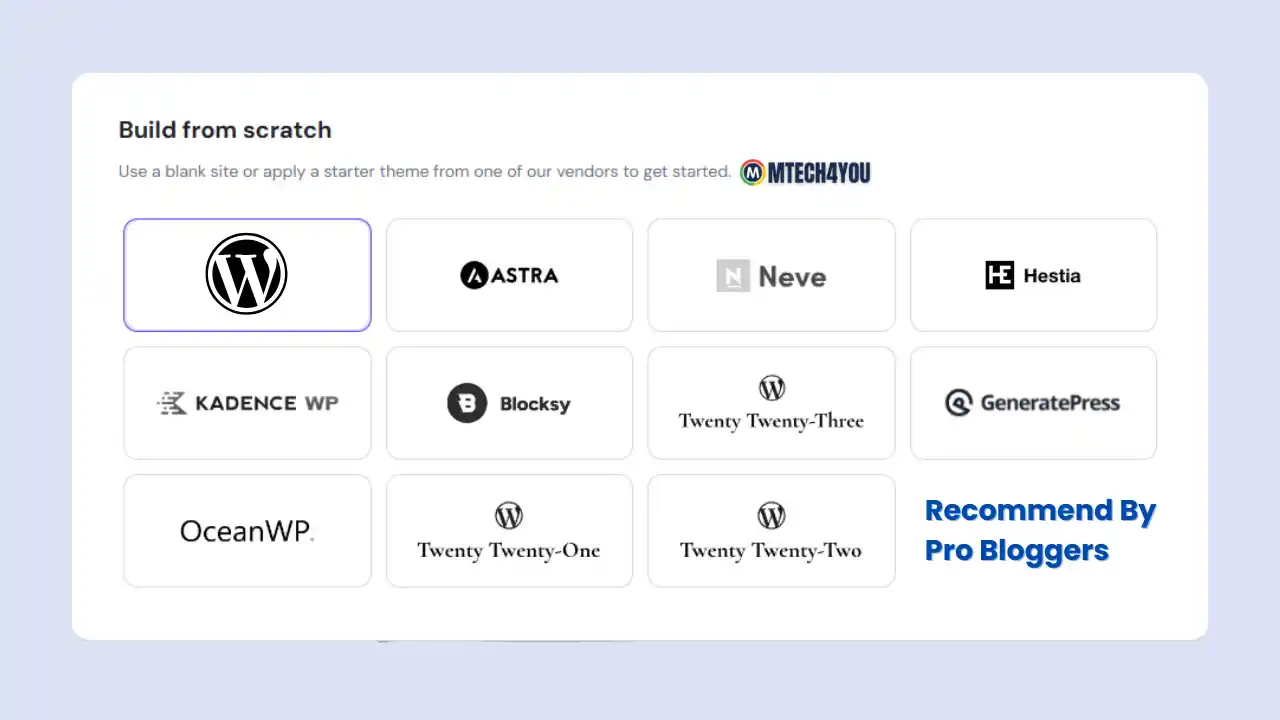 Top 10 WordPress Themes Favorite by Pro Bloggers to Start a Blog in 2025