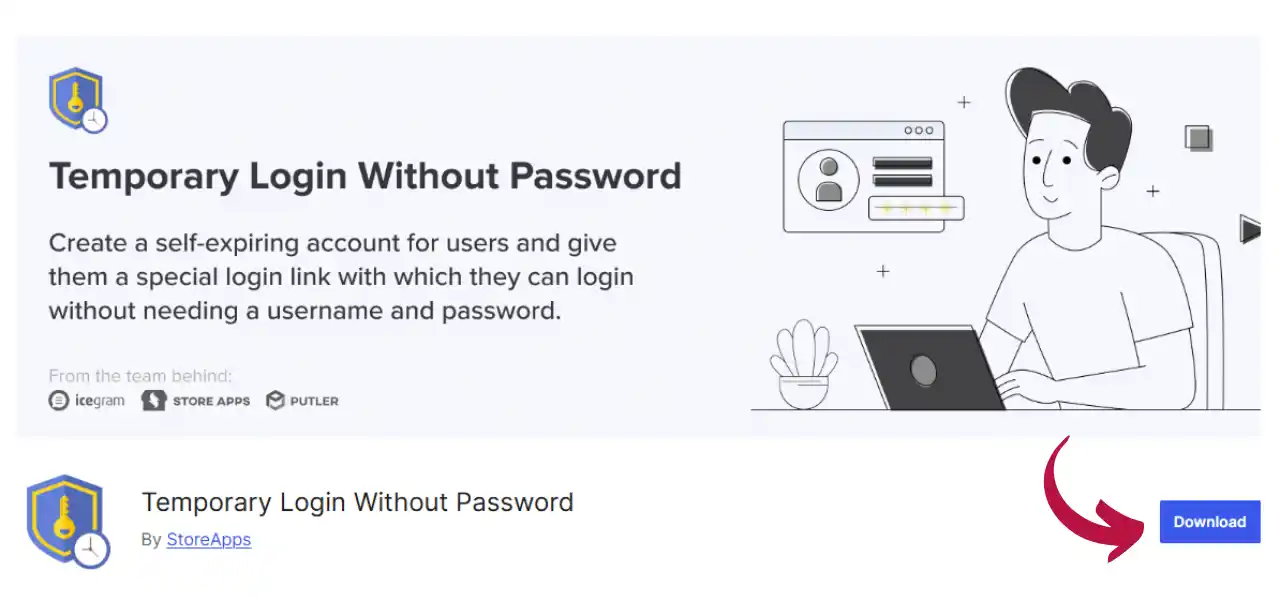 What is the Temporary Login Without Password Plugin?