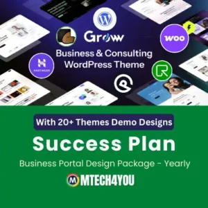 Success Plan Business Portal Design Package - Yearly