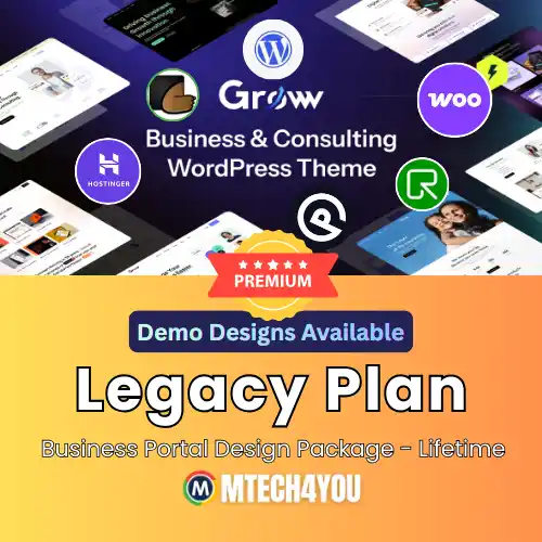 Legacy Plan Business Portal Design Package