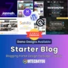 Starter Blog Blogging Portal Design Package